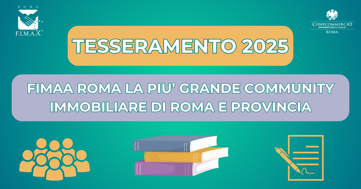 FIMAA ROMA | TESSERAMENTO 2025