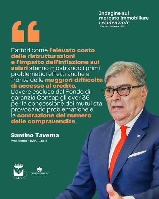 INDAGINE MERCATO IMMOBILIARE RESIDENZIALE | FIMAA ITALIA