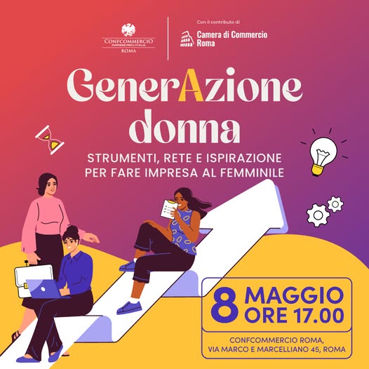 SAVE THE DATE | 8 MAGGIO Evento di Presentazione "GenerAzione Donna"